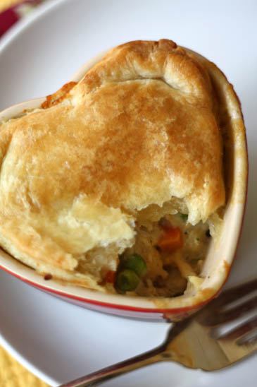 Chicken Pot Pie with Homemade Puff Pastry - ZoëBakes - Zoe Bakes