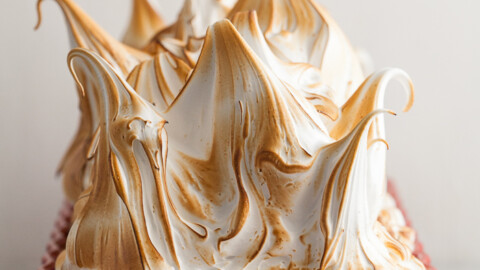 Mile-High Lime Meringue Tart