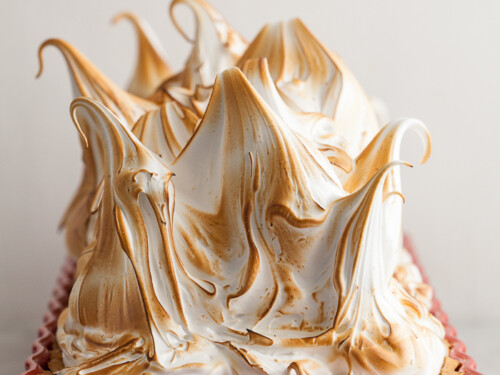 Mile-High Lime Meringue Tart