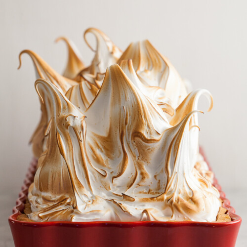Mile-High Lime Meringue Tart