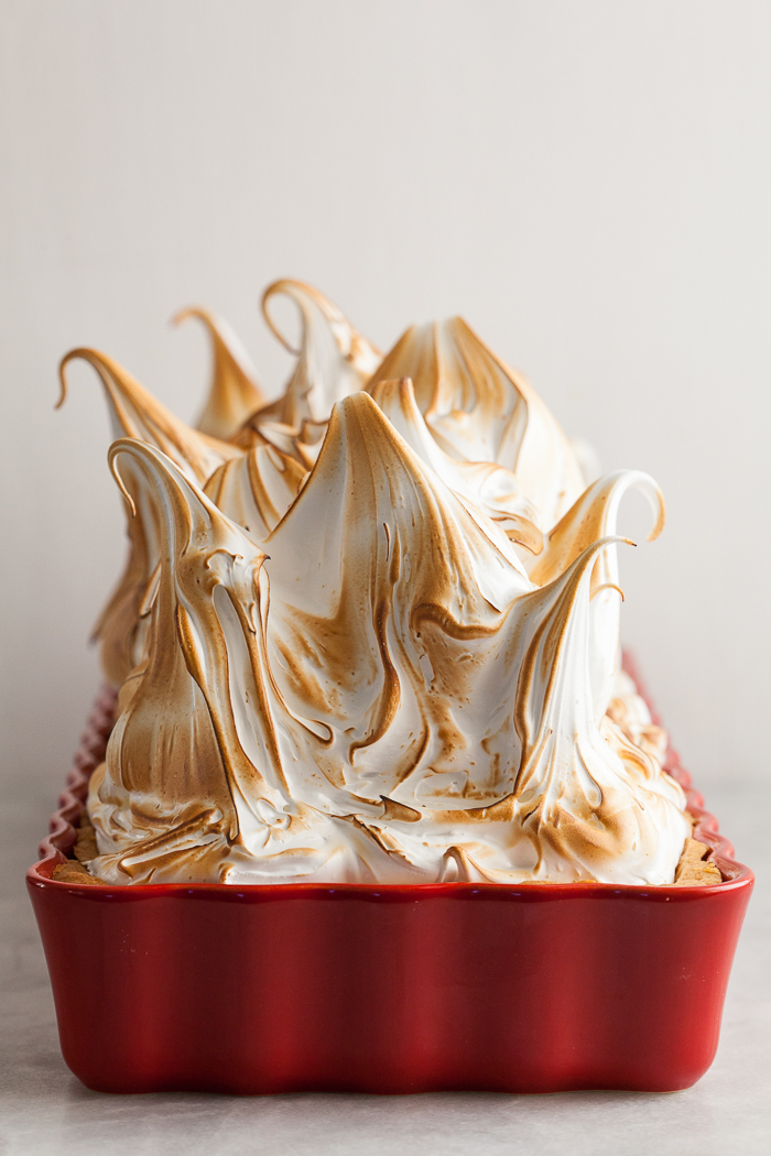 Mile-High Lime Meringue Tart